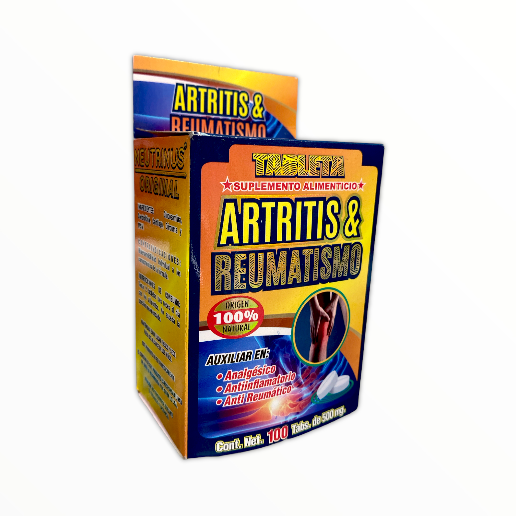 TAB ARTRITIS Y REUMATISMO C/100 NEUTRINUS