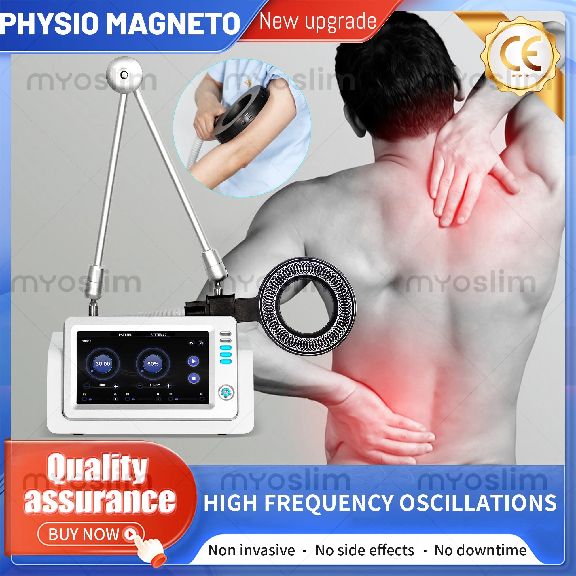 Portátil Emtt fisioterapia Magnetoterapia