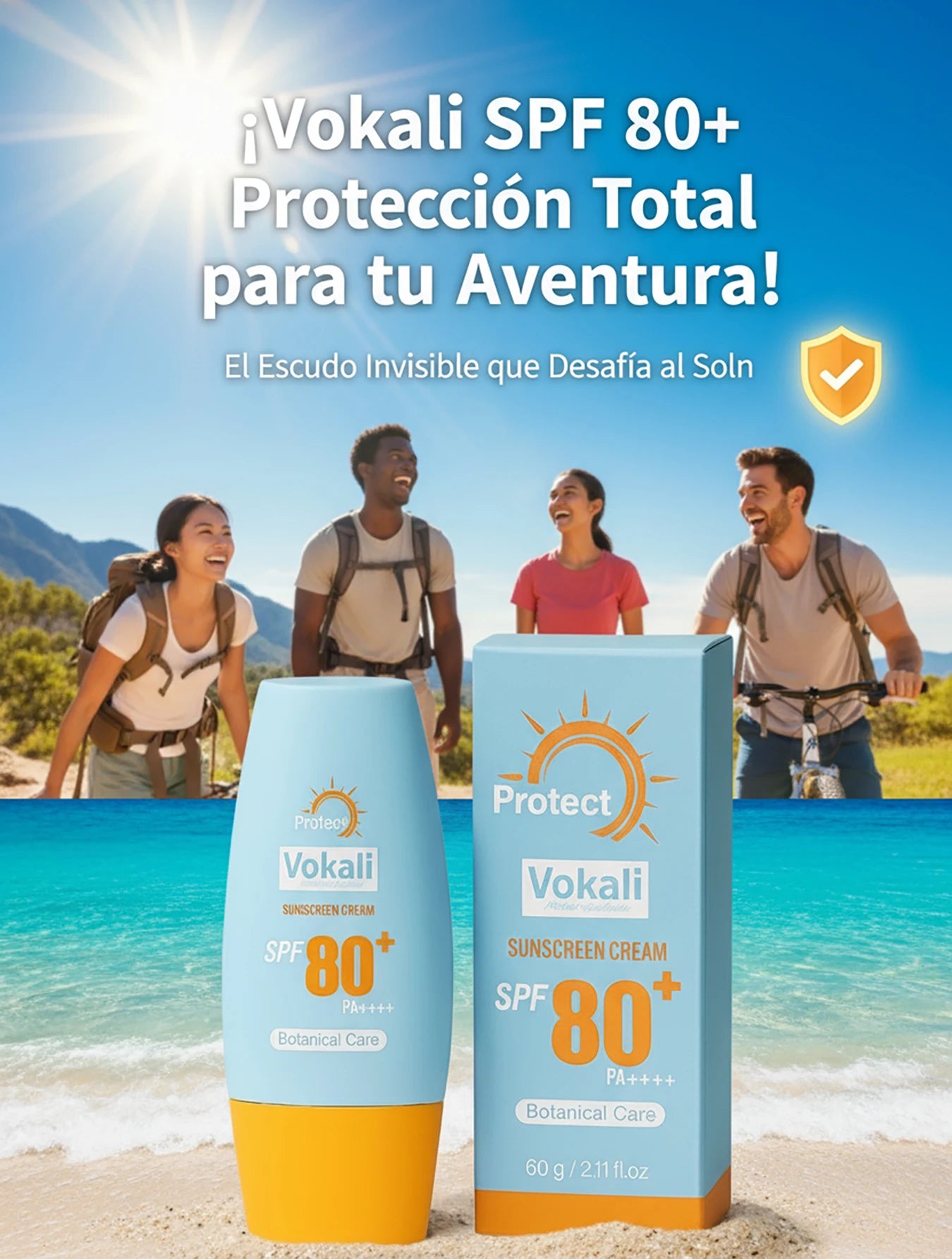Protector Solar Vokali SPF 80