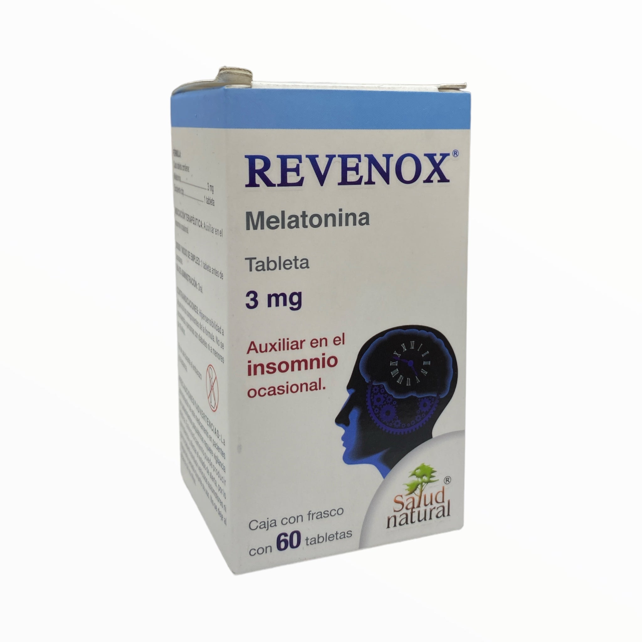 TAB REVENOX MELATONINA C/60 SALUD NATURAL