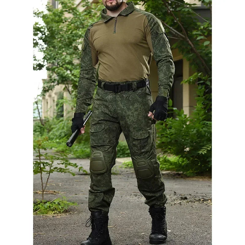 Conjuntos tácticos de camuflaje RU para exteriores