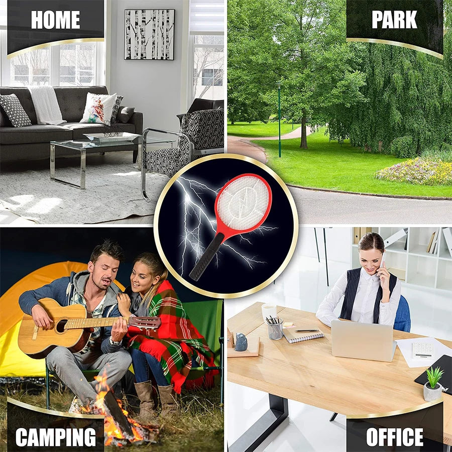 raqueta,repelente electrónico de mosquitos doméstico