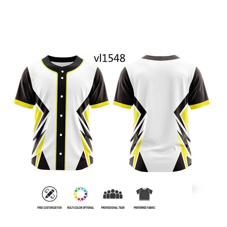 Camiseta de Béisbol Personalizada por Sublimación