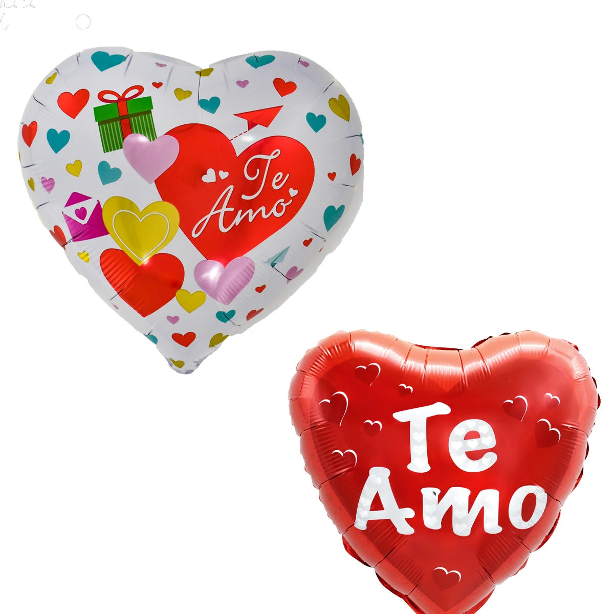 10 Uds. Globos de aluminio de corazón