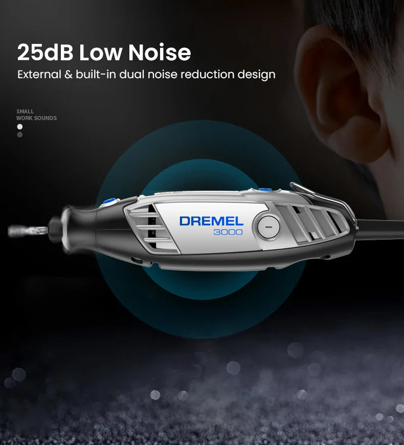Kit de herramientas rotativas eléctricas Dremel 3000