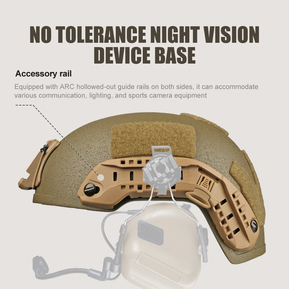 Casco balístico de corte alto USMC