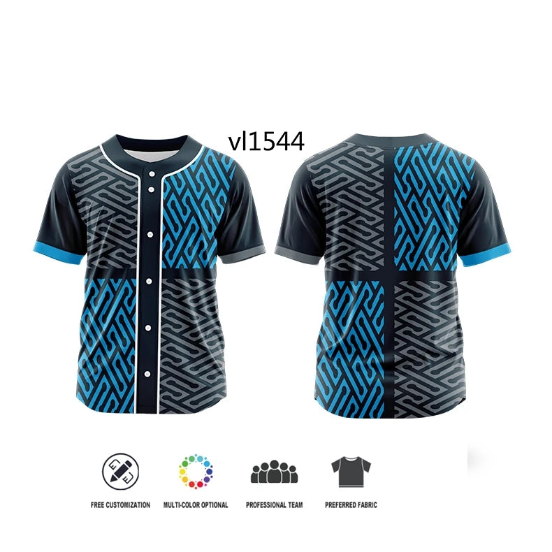 Camiseta de Béisbol Personalizada por Sublimación