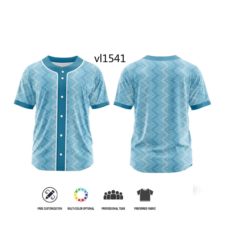 Camiseta de Béisbol Personalizada por Sublimación