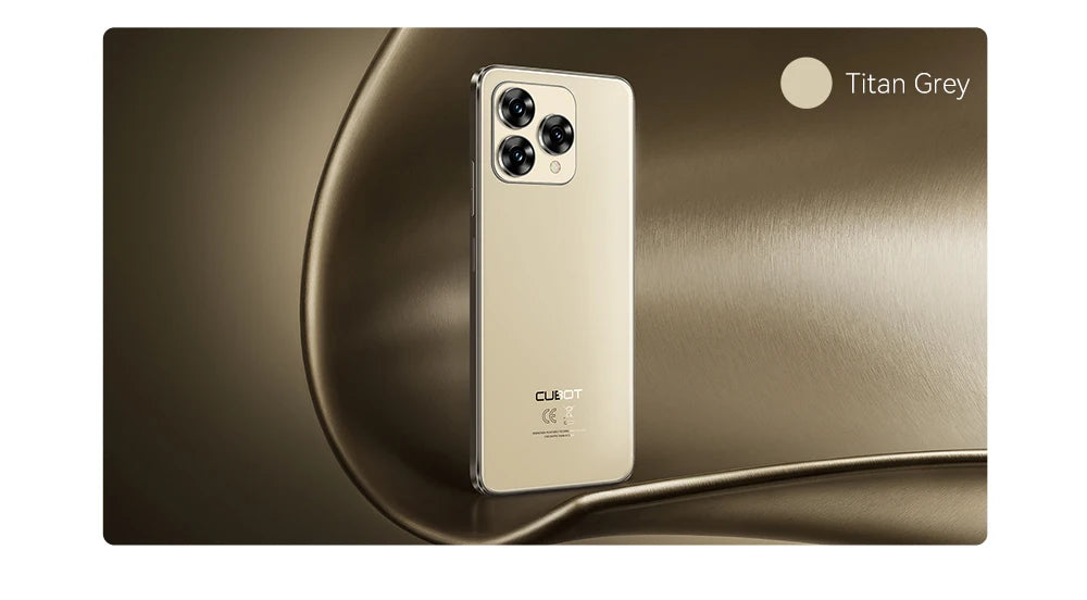 Smartphone Android 15, Cubot A40, 12 GB de RAM