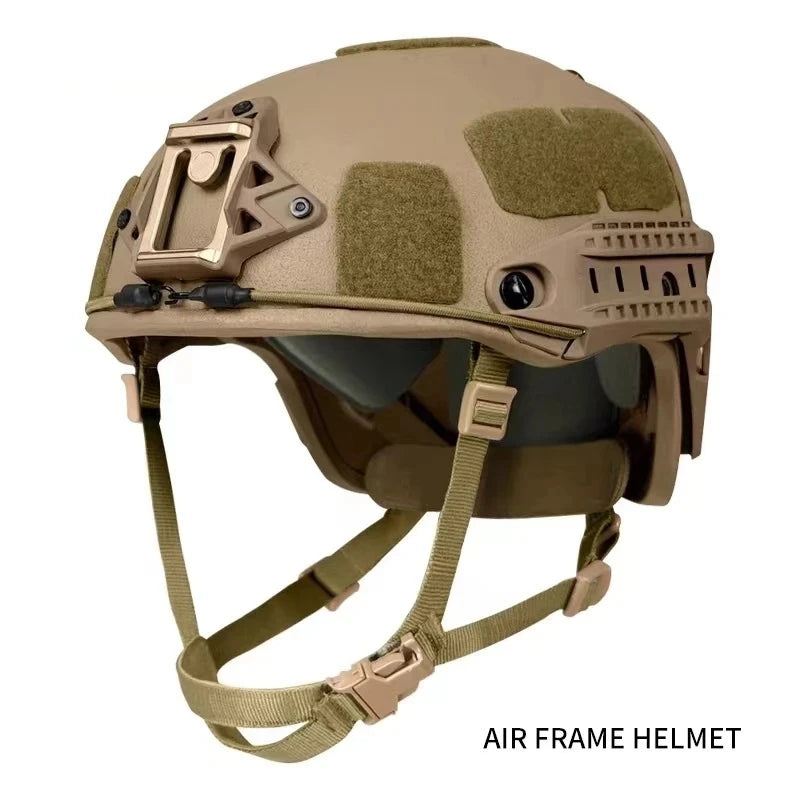Casco balístico militar de camuflaje