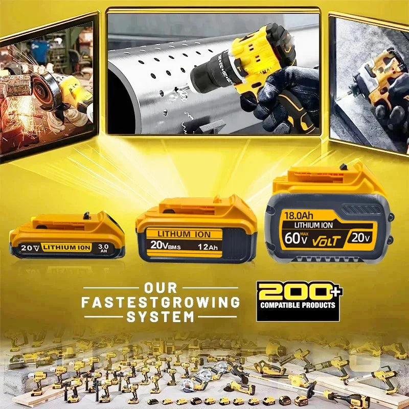 baterías de iones de litio DeWalt