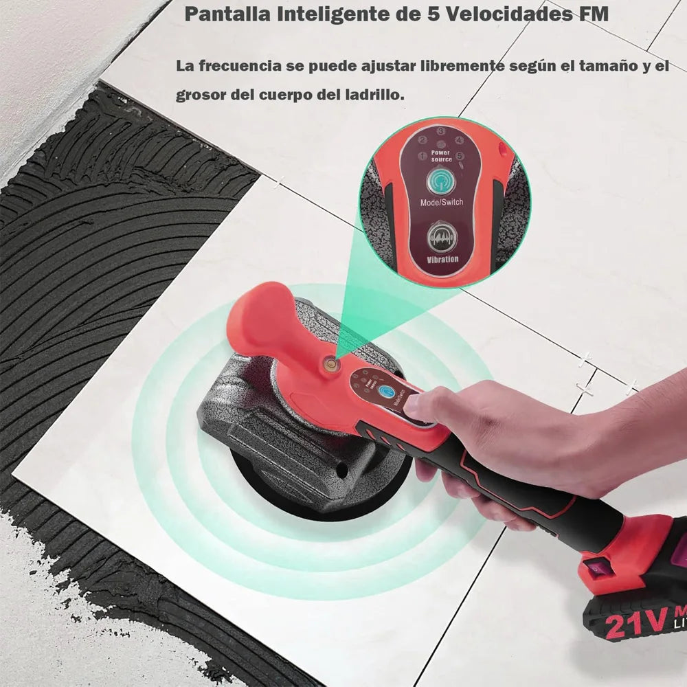 Vibrador para instalación de azulejo