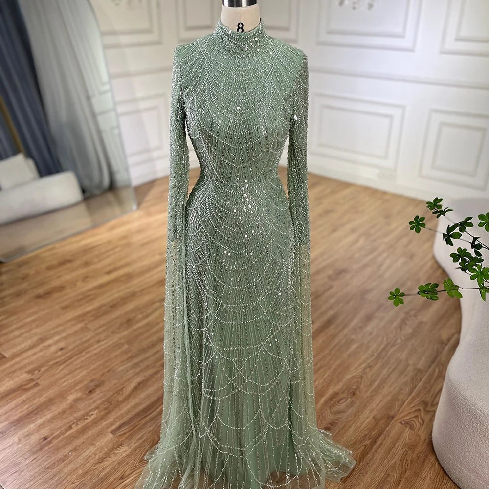 vestidos de noche vestido con cuentas para fiesta de mujer LA72591