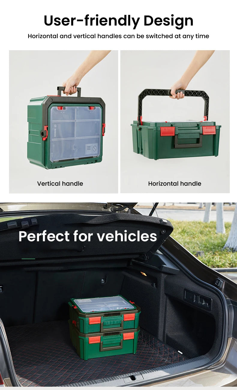Caja de herramientas apilable Bosch System Box