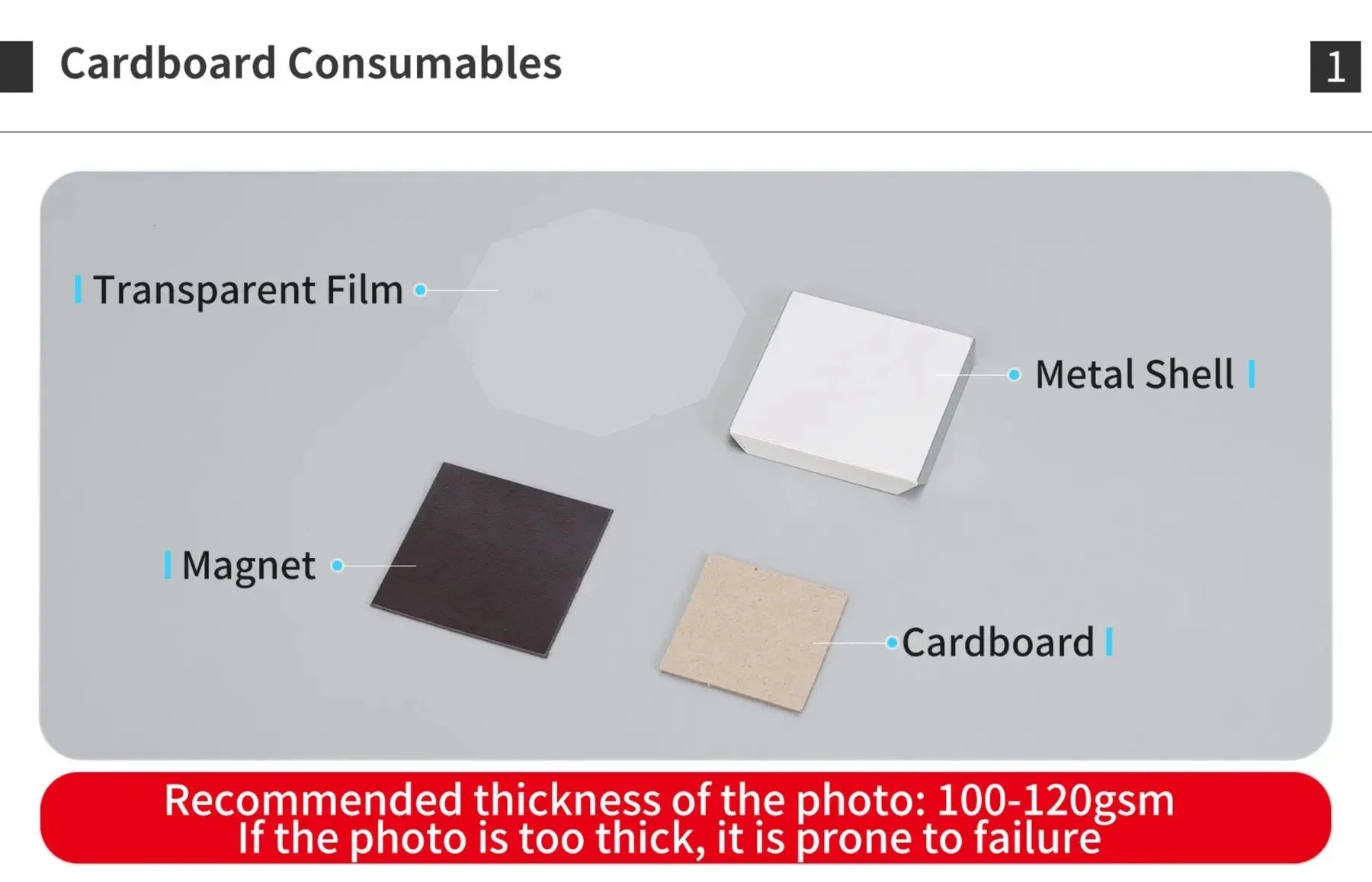 Máquina para hacer insignias de pegatinas