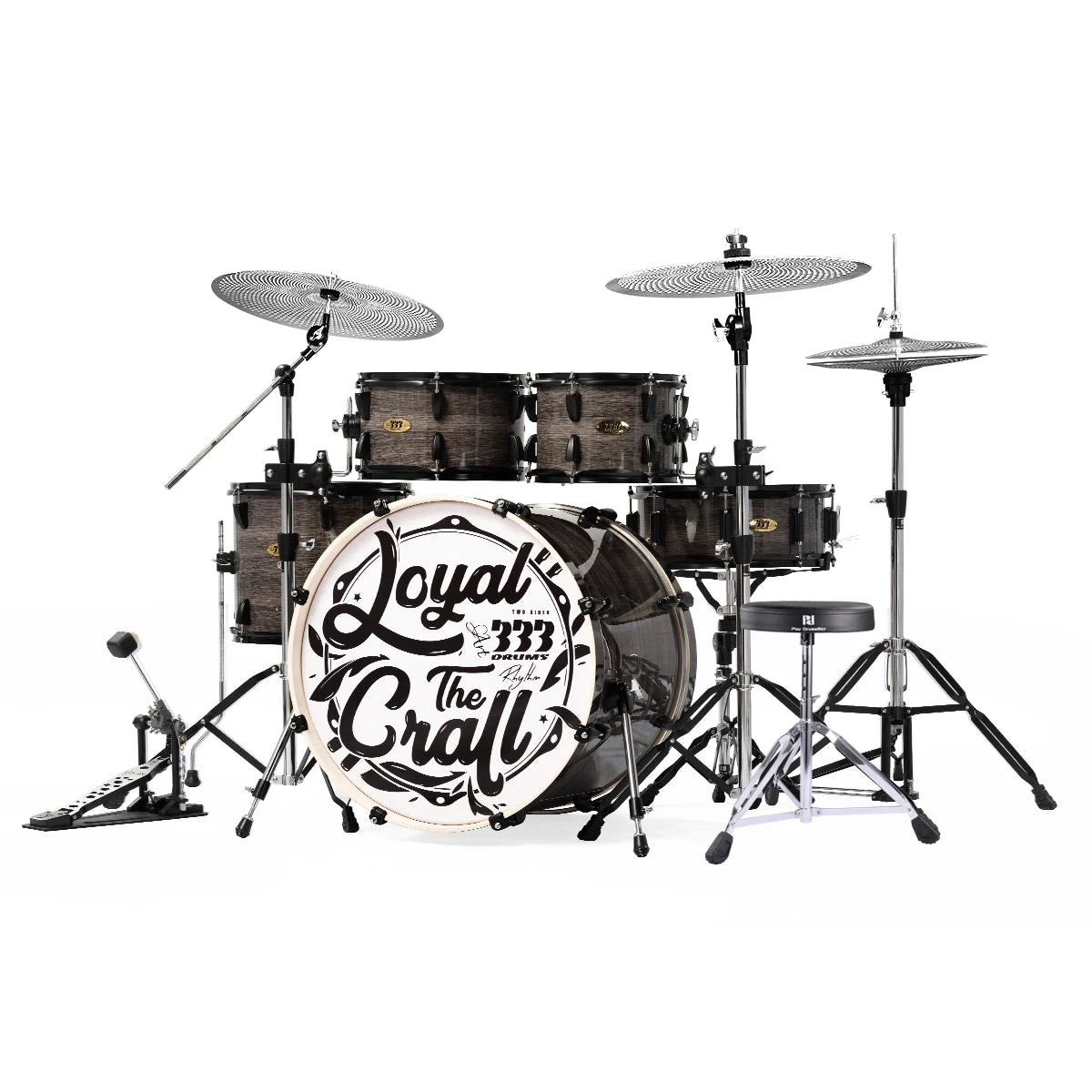 VentModelo de Batería de Jazz 333 de Doble Cara de Madera de Álamo