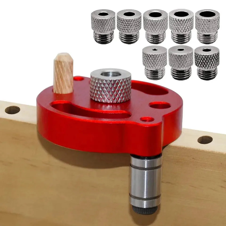 Localizador de perforación central vertical