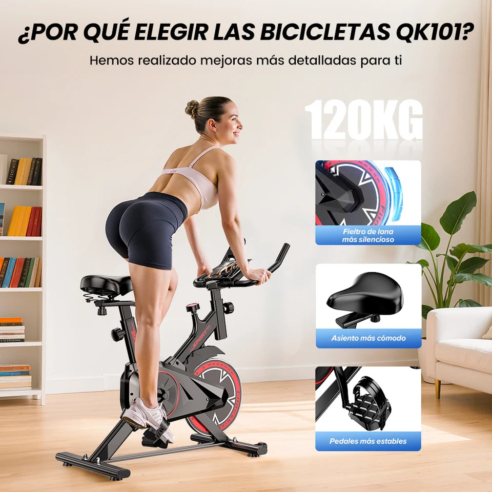 Bicicleta Estática Formil De 6 Kg Para Fitness