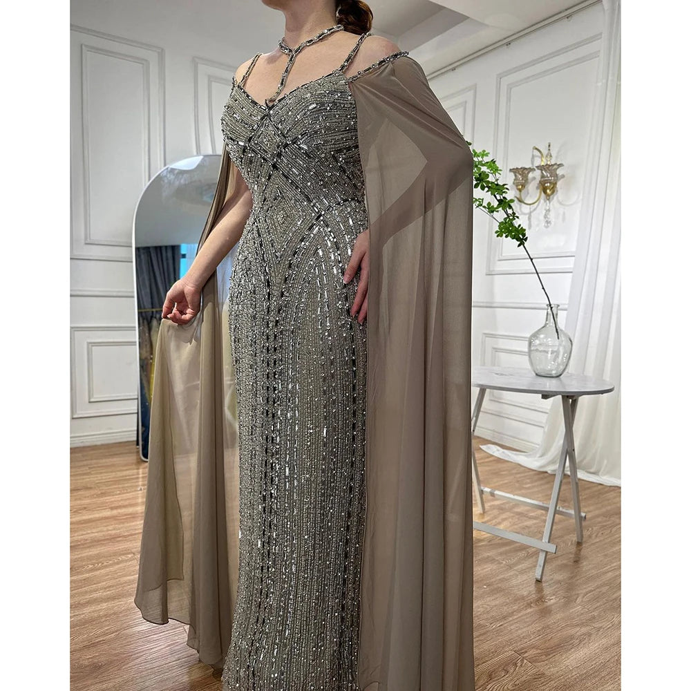 Vestido de noche estilo árabe