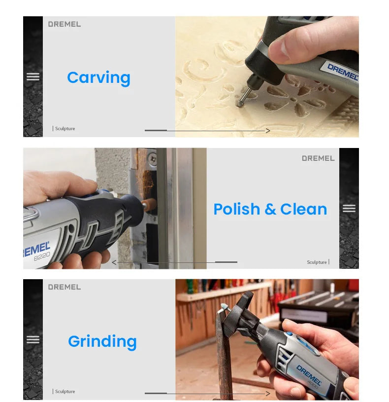 Kit de herramientas rotativas eléctricas Dremel 3000