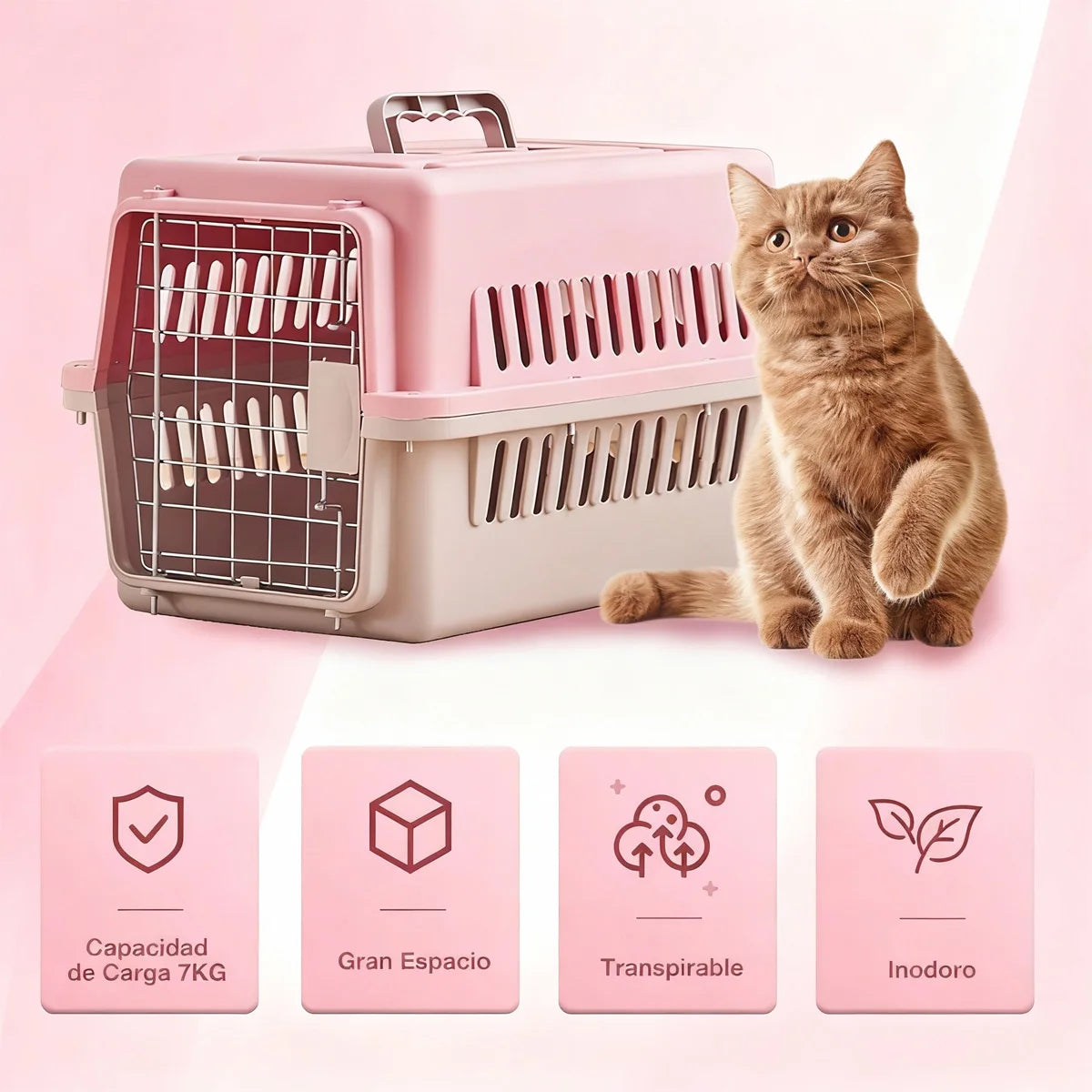 Jaulas para perros y gatos Transportador