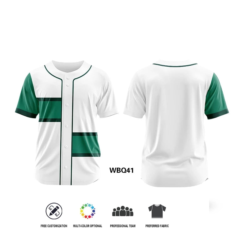 Camiseta de béisbol personalizada
