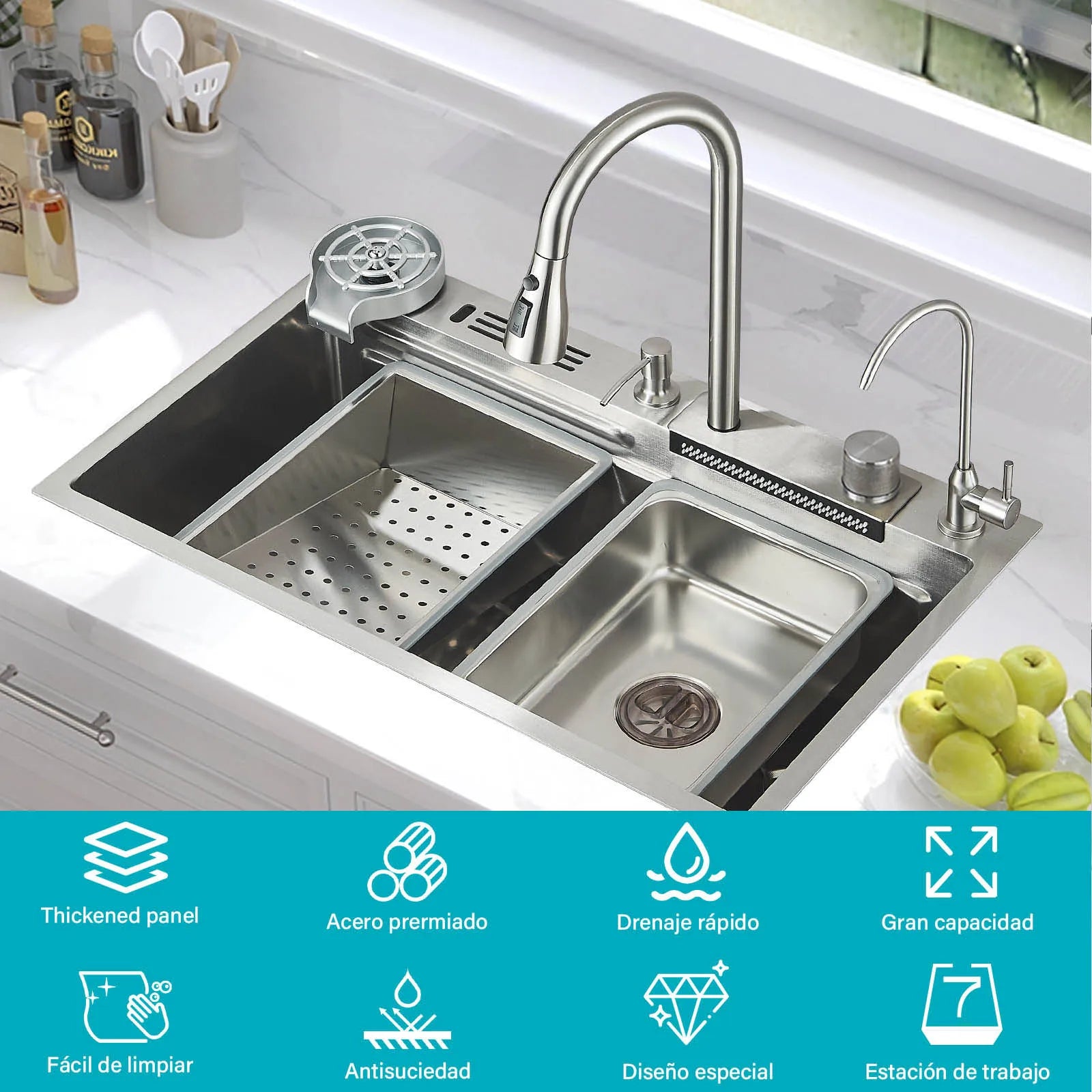 Fregadero de Cocina Inteligente