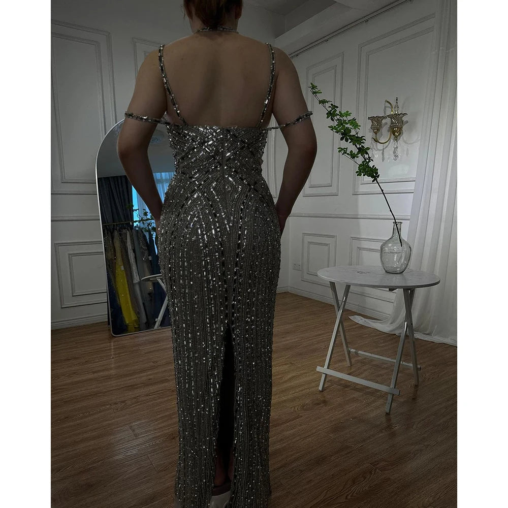 Vestido de noche estilo árabe