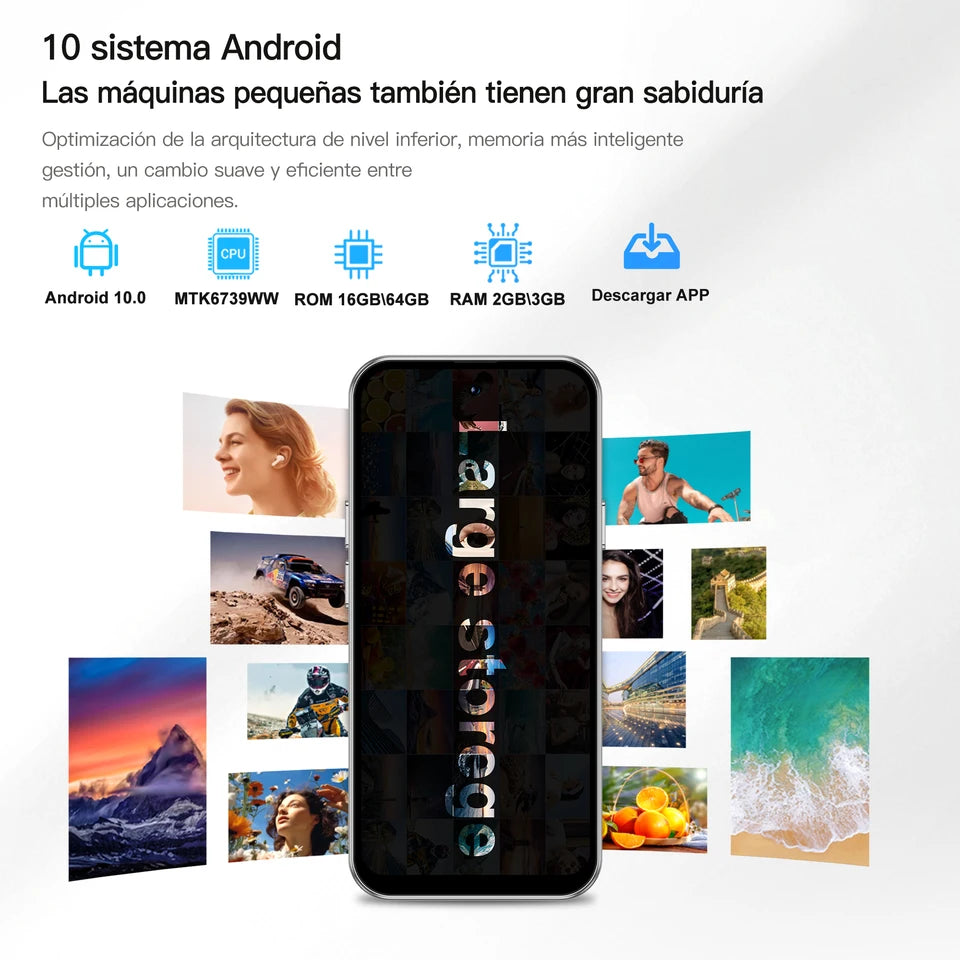 mini Smartphone Android 10