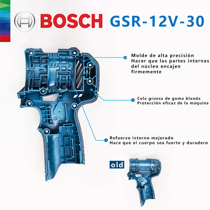 Bosch-Taladro Inalámbrico recargable GSR 12V-30