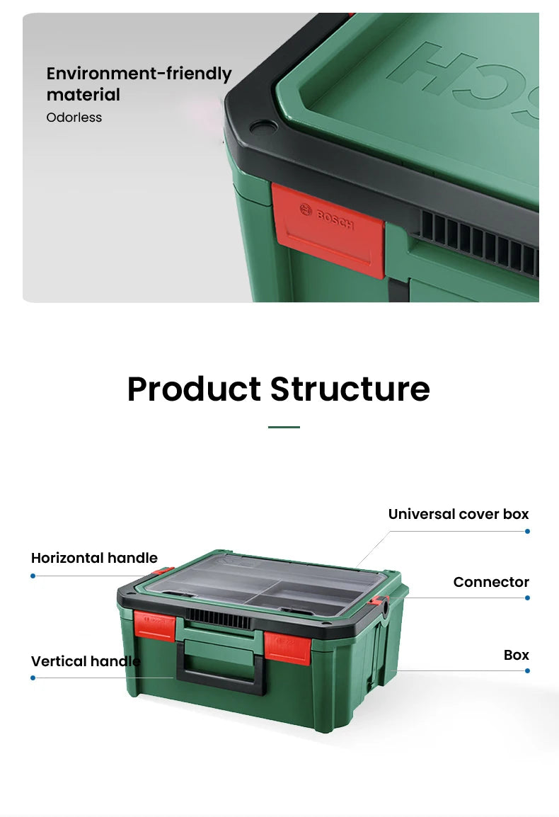 Caja de herramientas apilable Bosch System Box