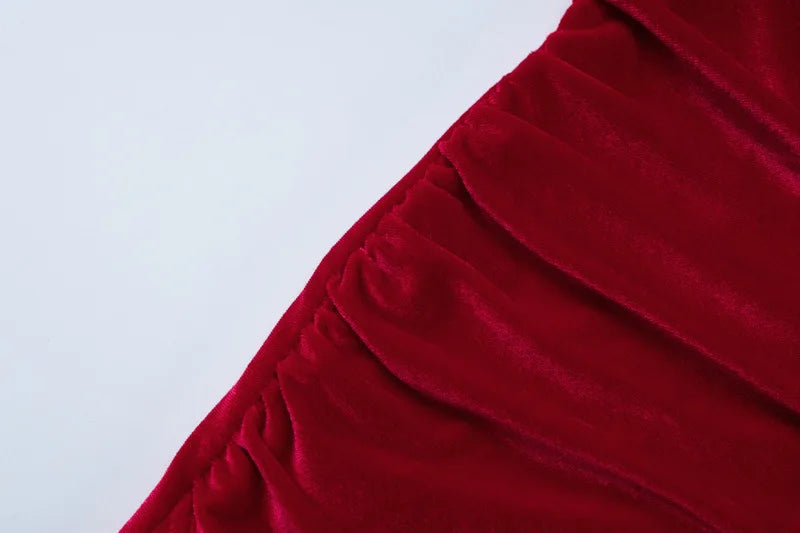 Vestido Sexy ajustado de un solo hombro