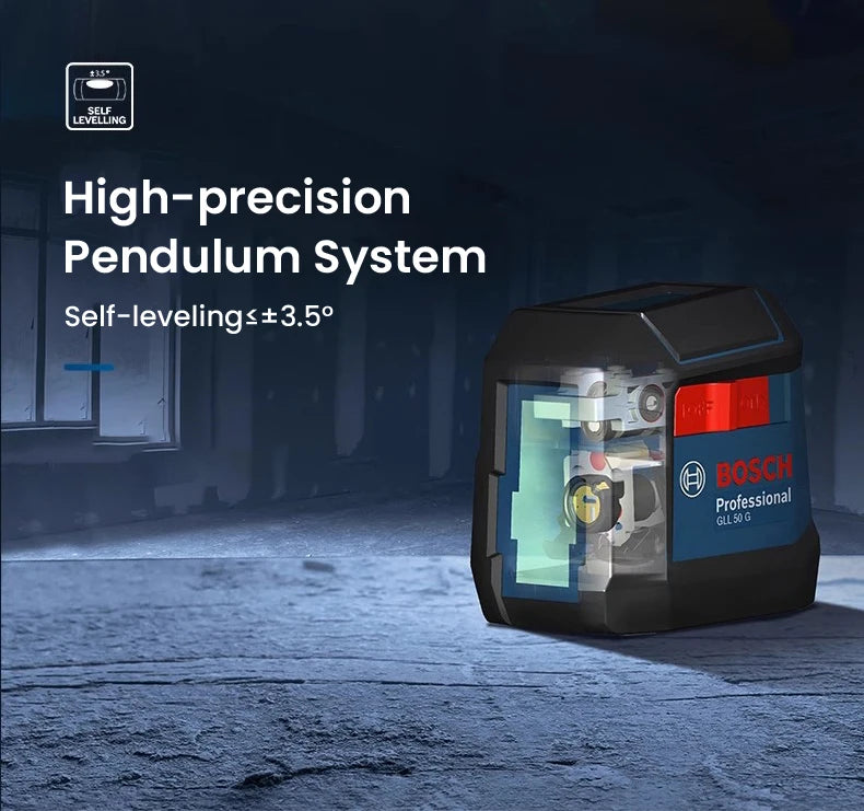 Bosch GLL 50 G nivel láser profesional