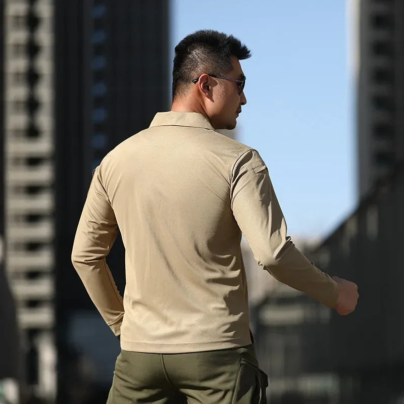 Camiseta táctica al aire libre de verano