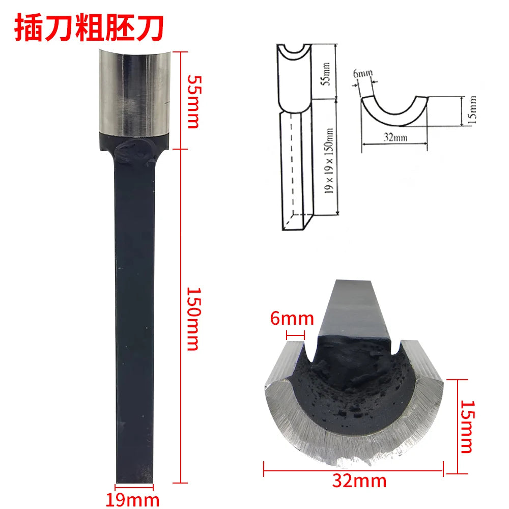 Cuchillo de horquilla para carpintería