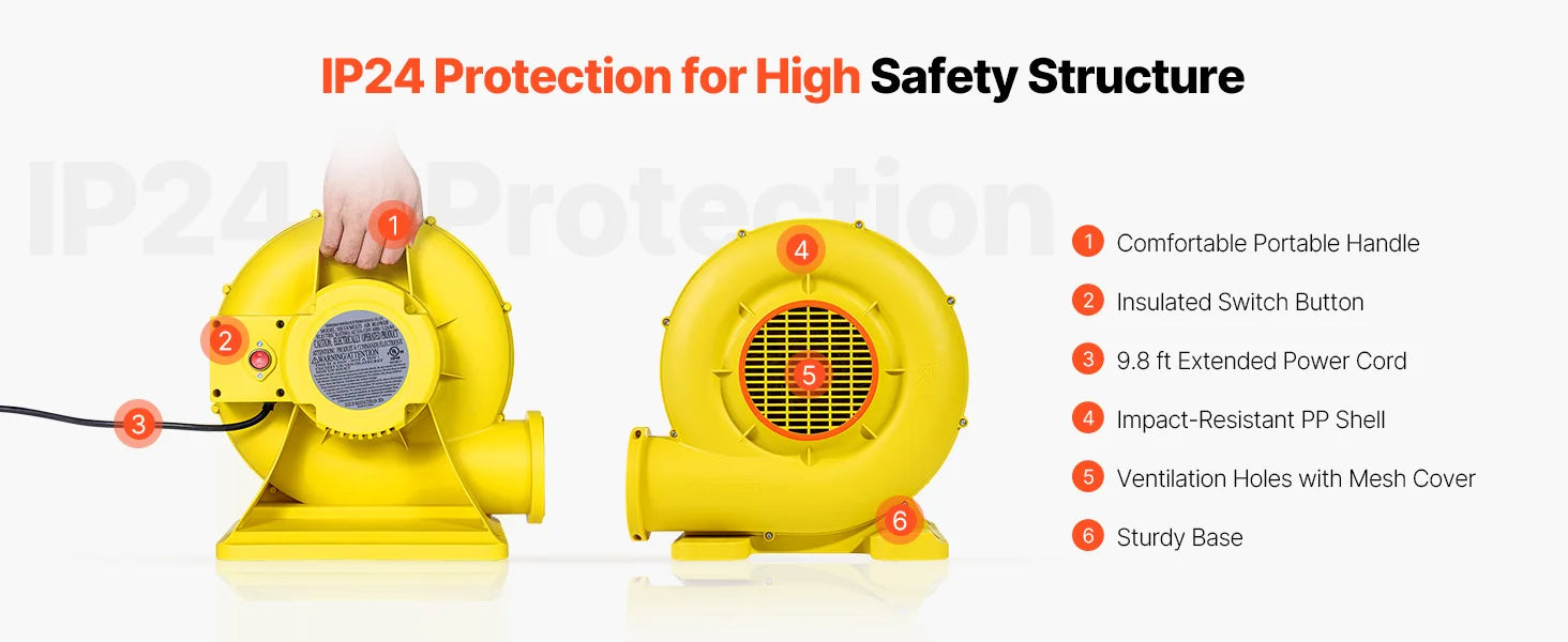 ventilador inflable para inflables