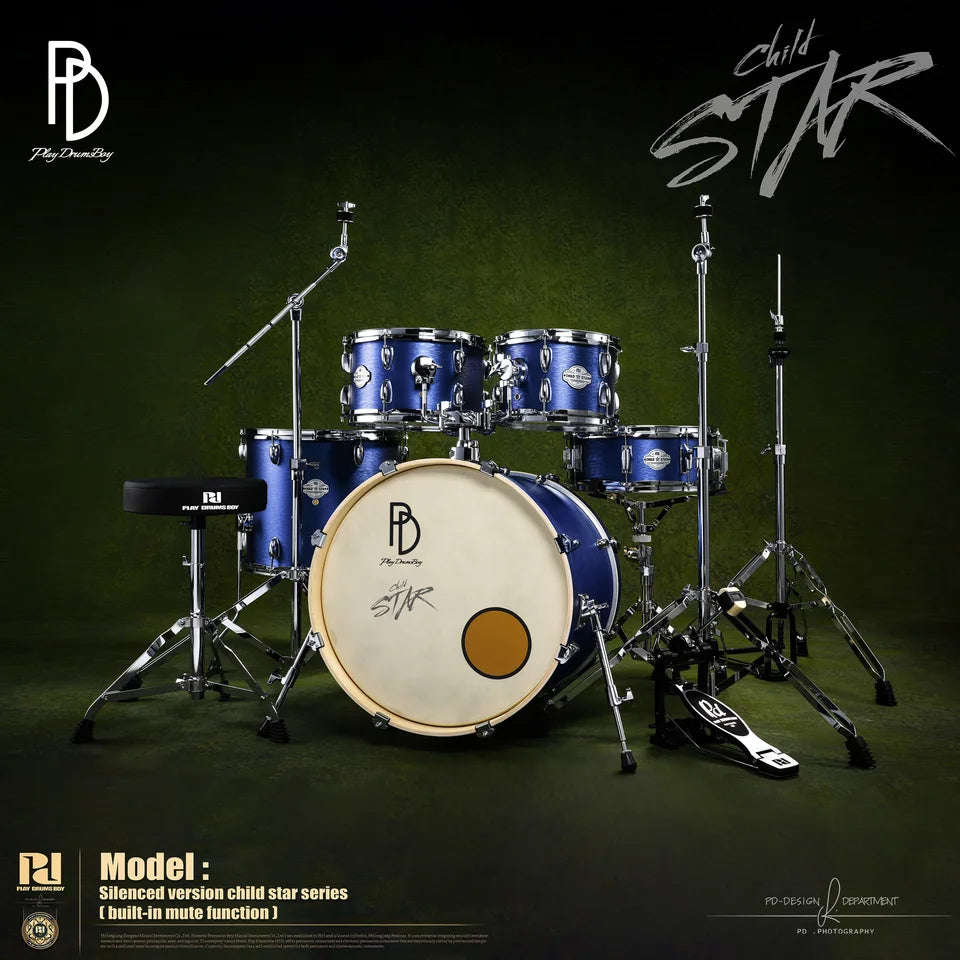 Kit de batería acústica silenciosa de alta calidad Star Series