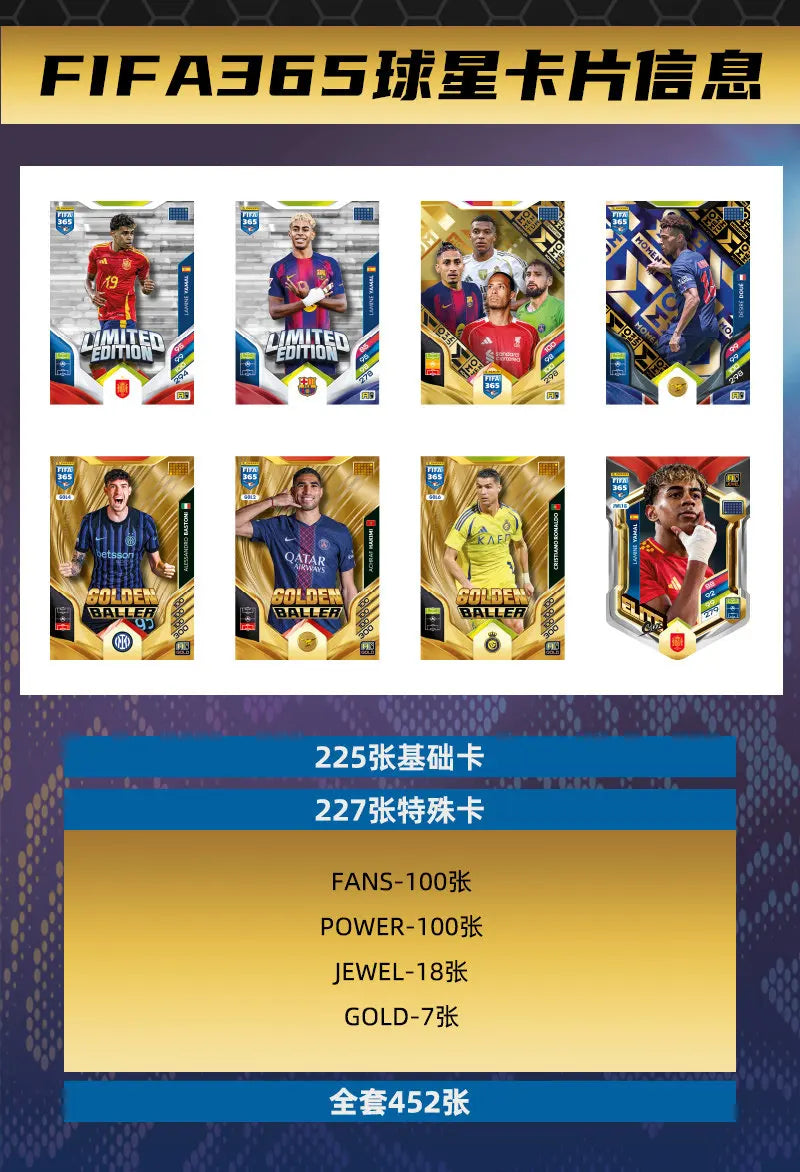Tarjetas Coleccionables Panini 2026 FIFA 365 Adrenalyn XL