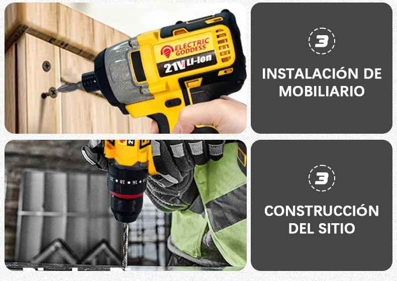 Taladro de impacto 21 v