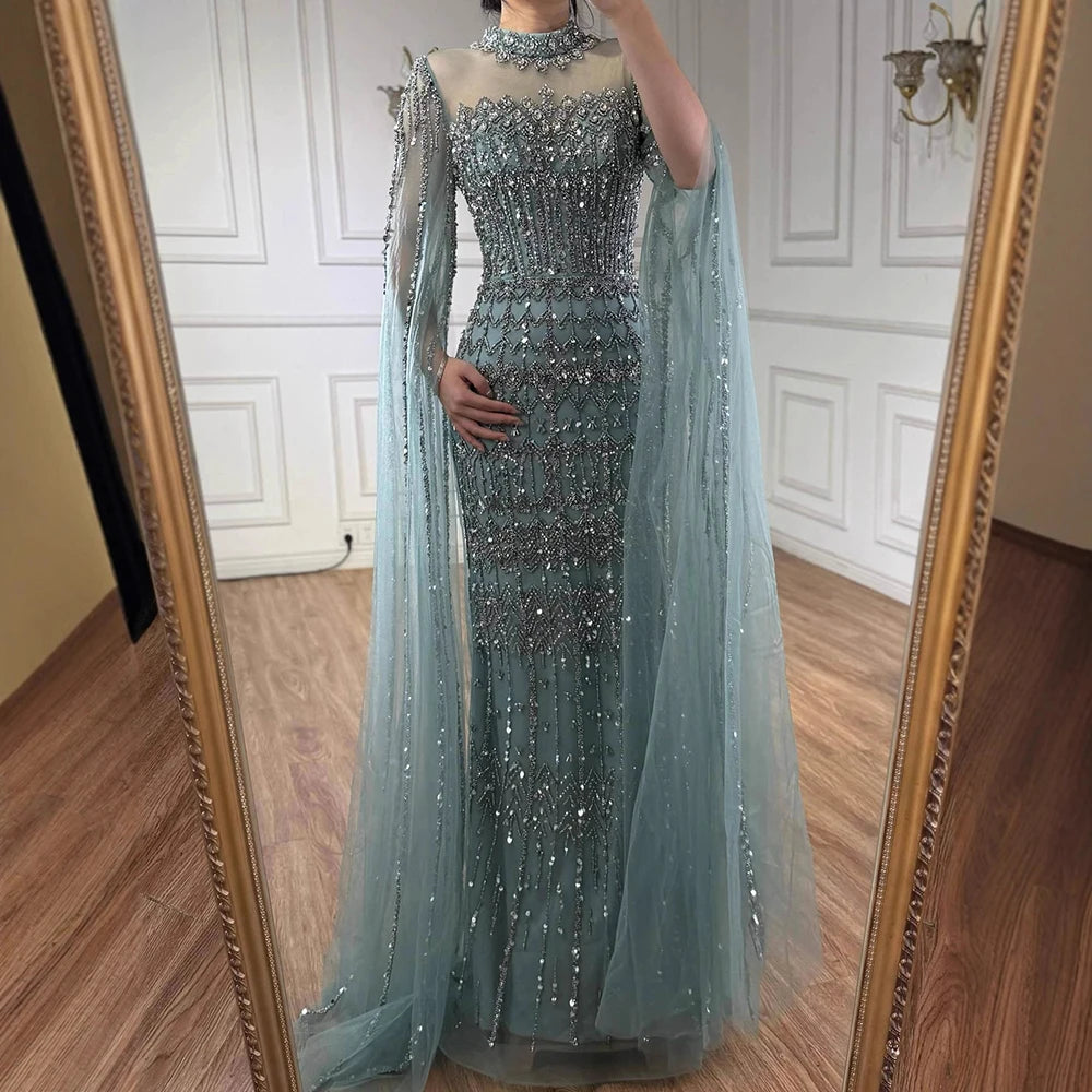 Vestido de noche estilo árabe