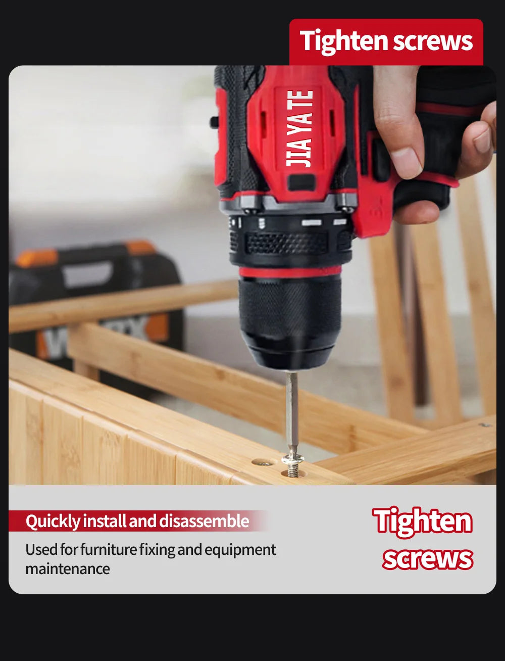 Taladro inalámbrico