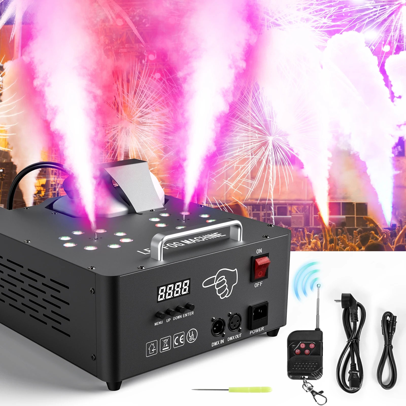 2000W Máquina De Humo Máquina De Niebla ipo De Pulverización