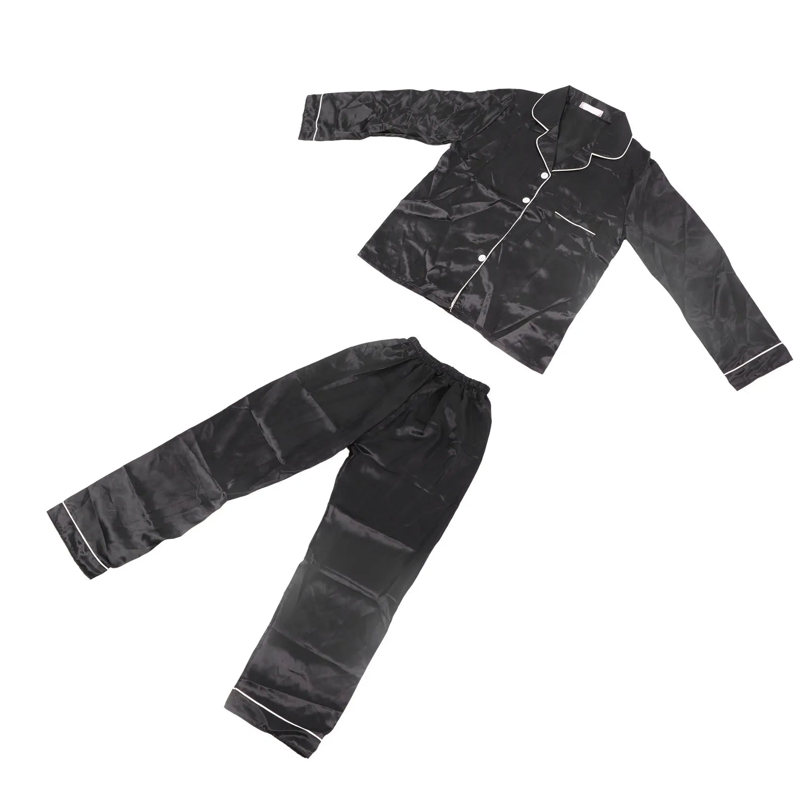 Conjunto de pijamas de mujer de seda