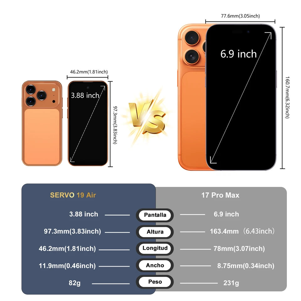 19 Air Android Pocket Smartphone