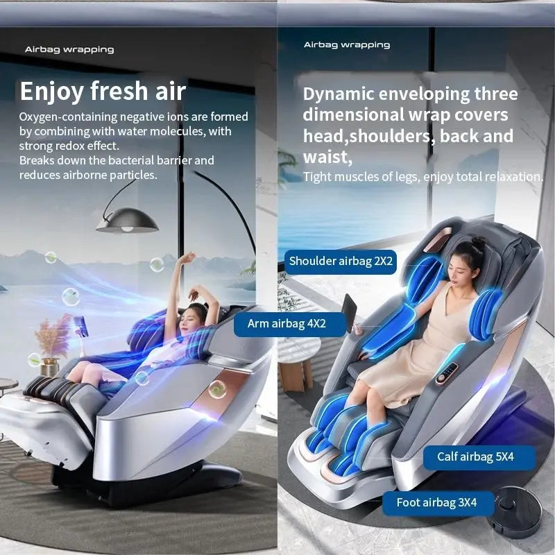 Silla de masaje reclinable eléctrica