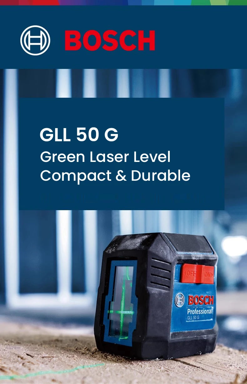 Bosch GLL 50 G nivel láser profesional