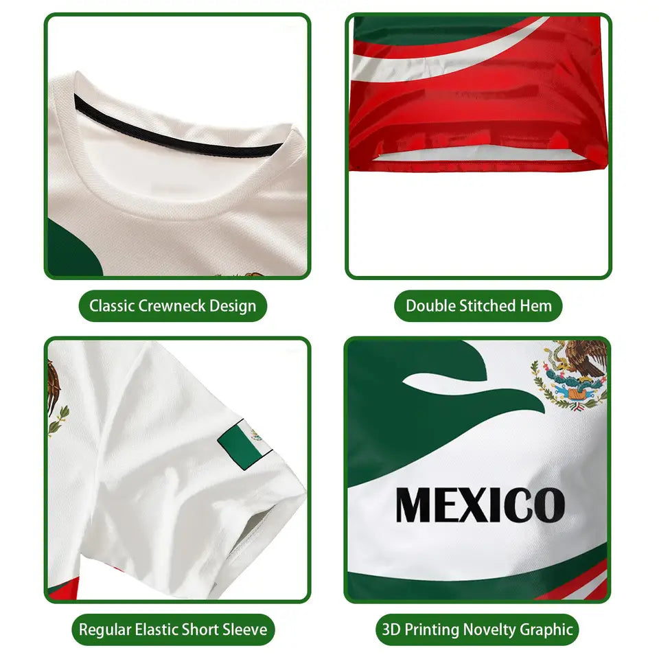 Camiseta para hombre del Día de la Constitución Mexicana
