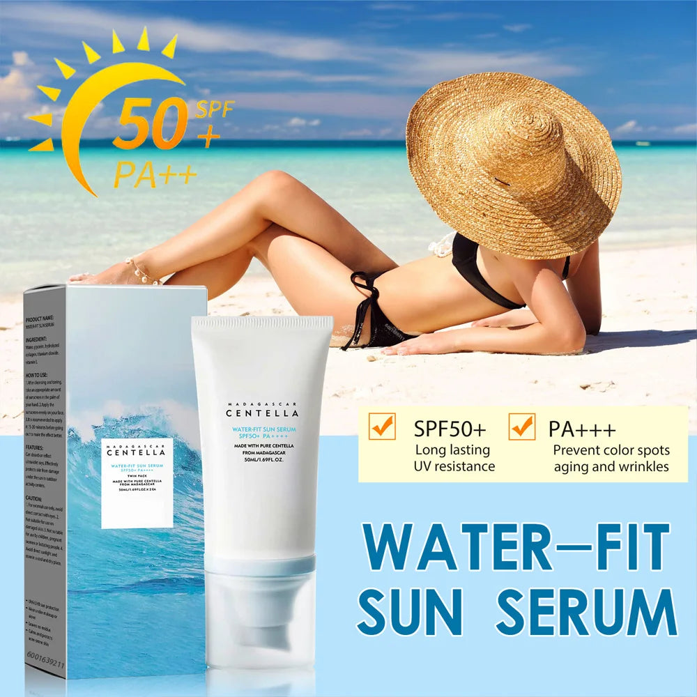 Original 50 + Protector solar Facial Centella Protector UV bloqueador solar