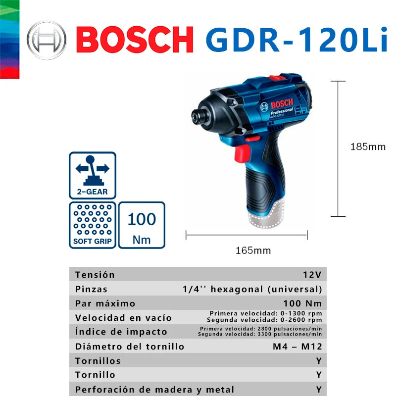taladro de impacto bosch