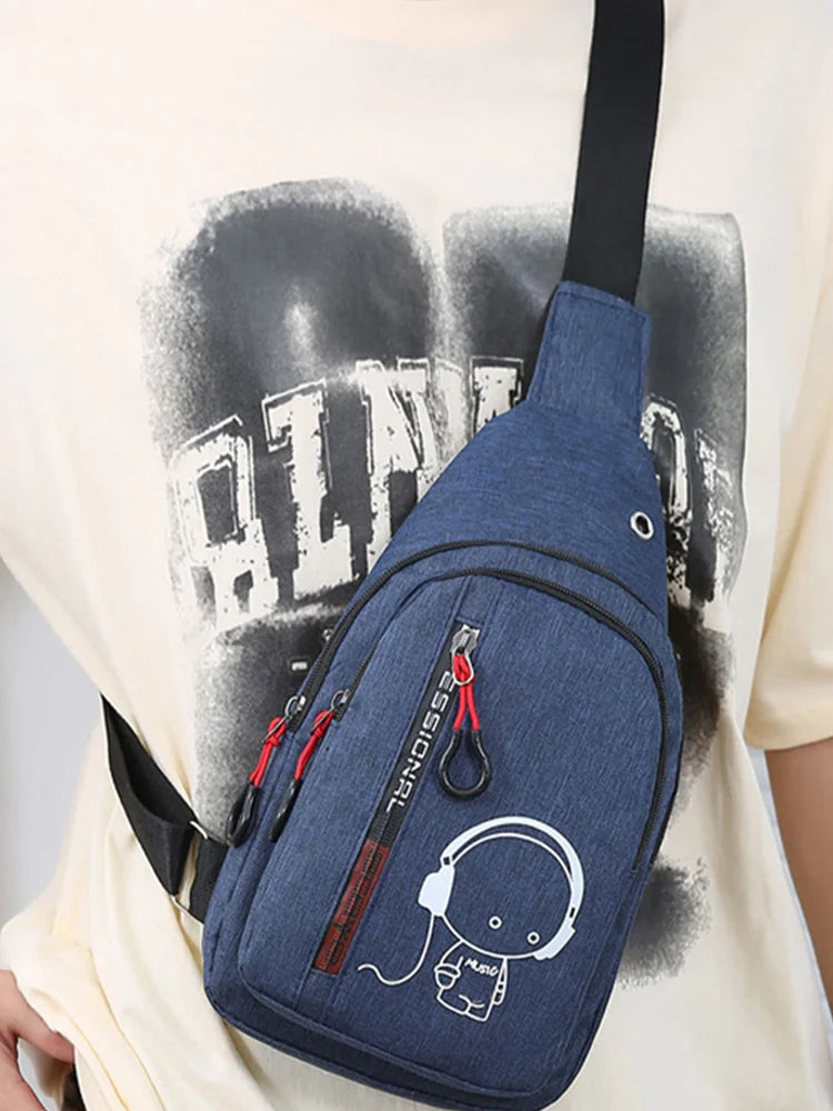 Bolso cruzado para hombre